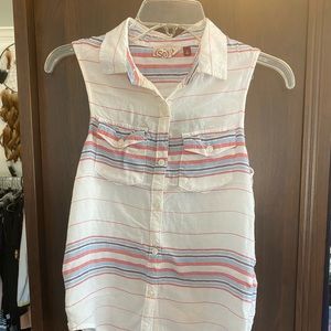 🔴5 for 20$ - White Linen Top